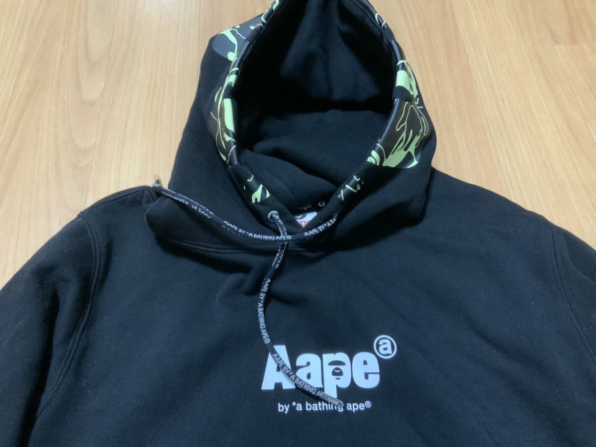 お得なセット価格 ◇◇◇Aape◇裏起毛パーカー【M】サイズ黒 お得なセット価格 ◇◇◇Aape◇裏起毛パーカー【M】サイズ黒