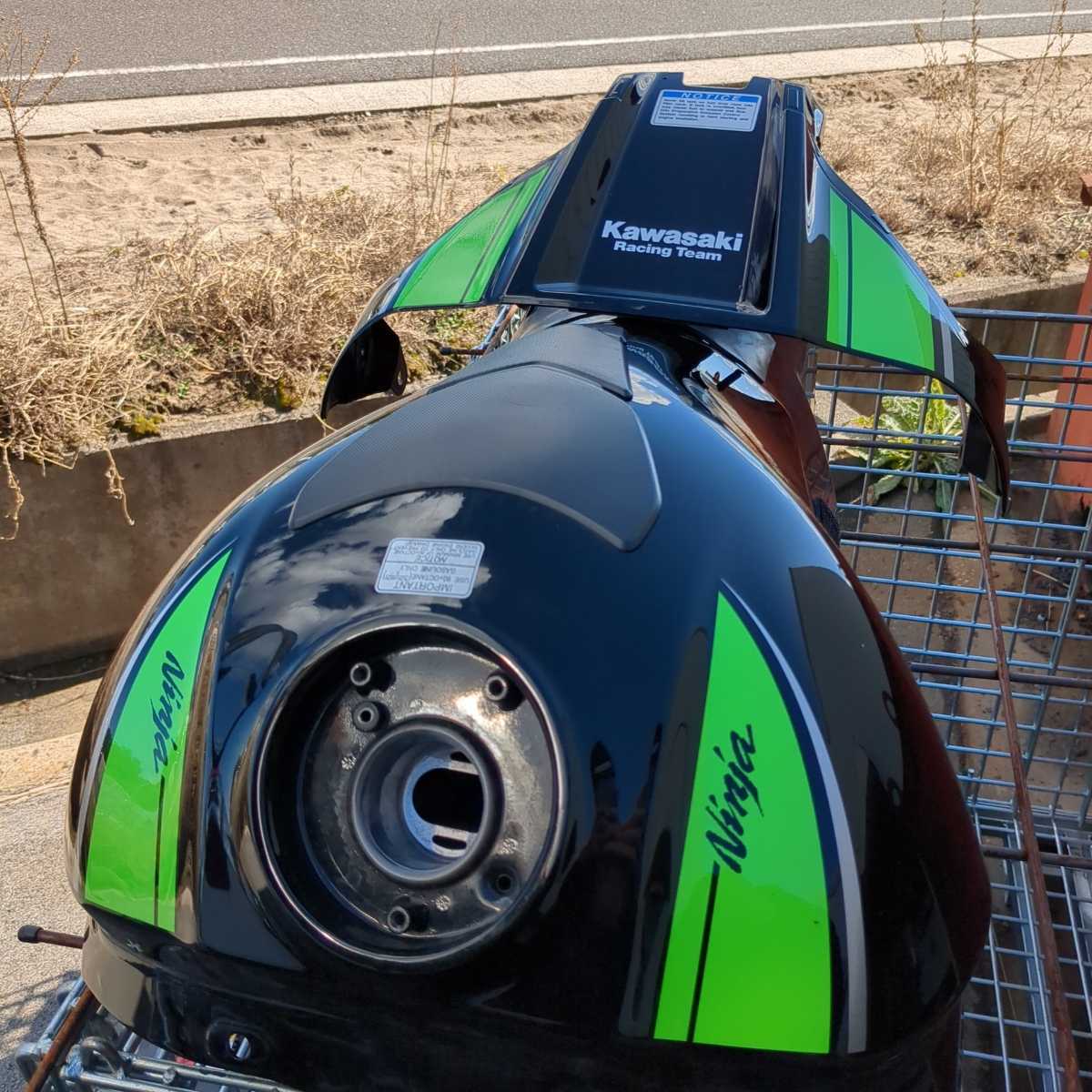 ZX-10R 純正タンク タンクカバー