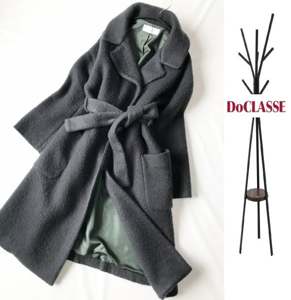 【爆買い，セール】 ドゥクラッセ 時のタグ付き ドロップショルダー ガウンコート 羽織り 11 DoCLASSE(Lサイズ)｜売買されたオークション情報、yahooの商品情報をアーカイブ公開 - オークファン Lサイズ