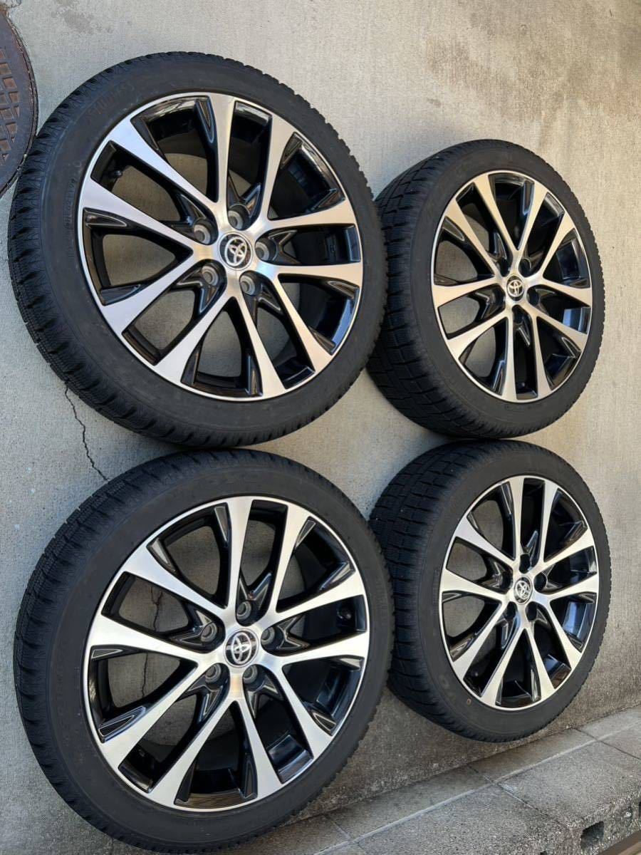 エスティマ アエラスSパッケージ アルミホイール 215/45R18 ZRR80 トヨタエスティマ アエラス純正 アルミホイール 18×7J オフセット 51