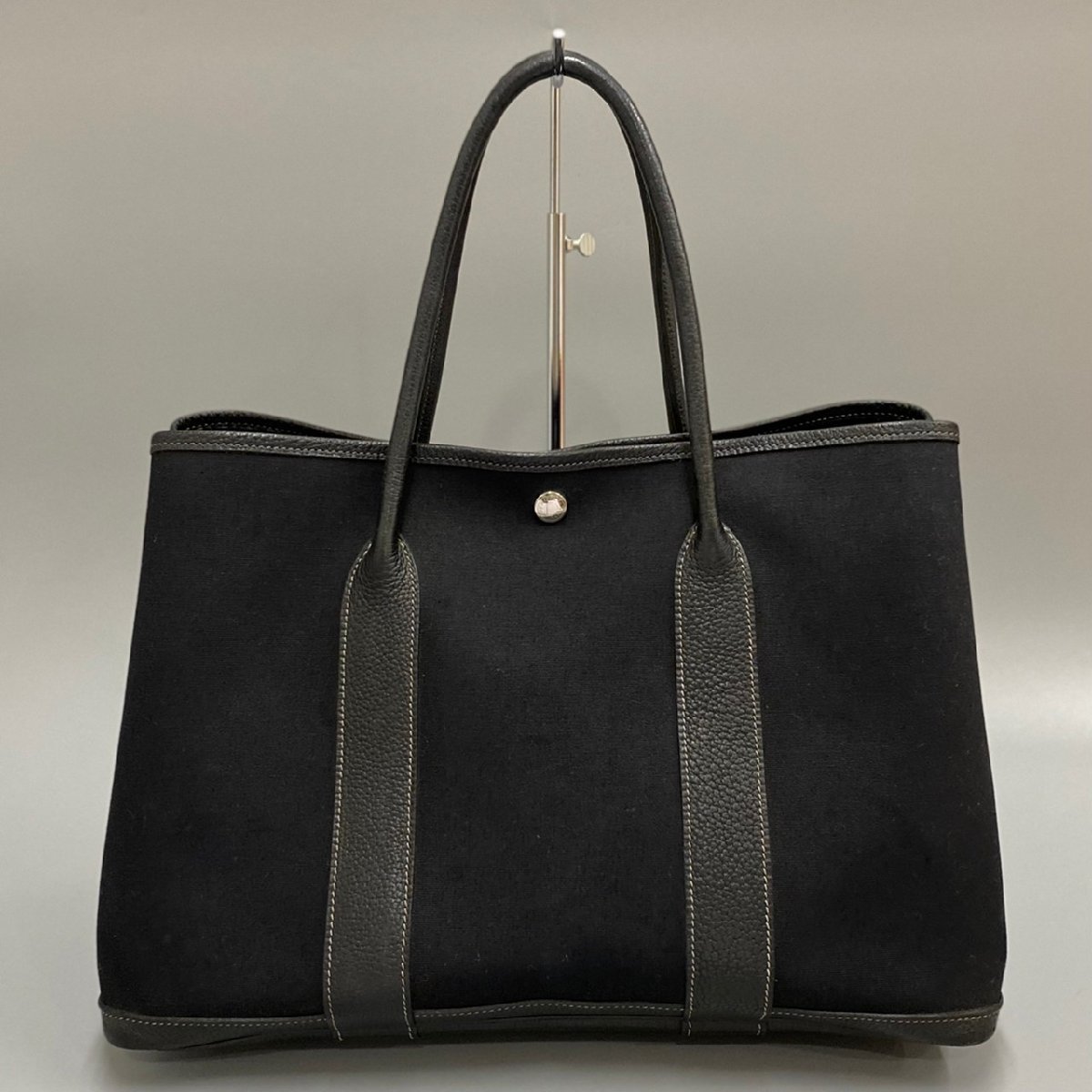 HERMES エルメス ガーデンパーティPM - ガーデンパーティ カーキ □G 