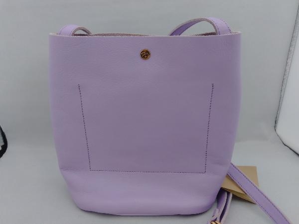 美品 IL BISONTE ショルダーバッグ ミニ ラベンダー 限定色 