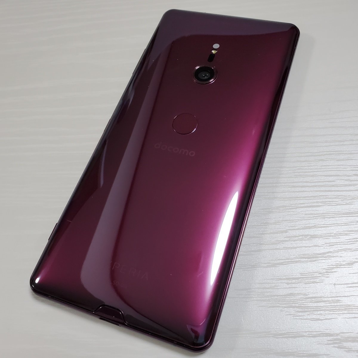 Xperia docomo XZ3 ブラック 64GB F-01L」2 ☆【24358WM】 ジャンク