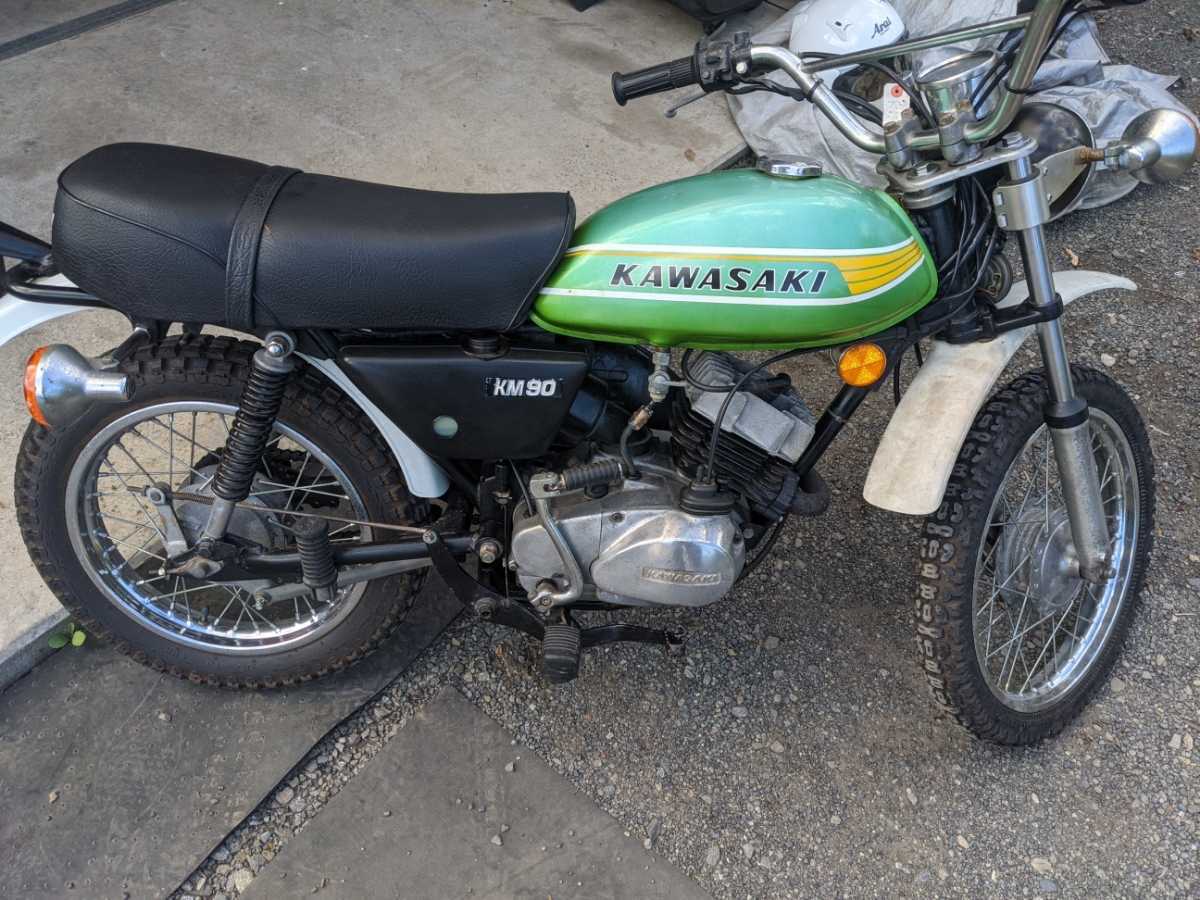 カワサキ KM90 kawasaki 4点セット 0 年11月 日本 km90 Yahoo 