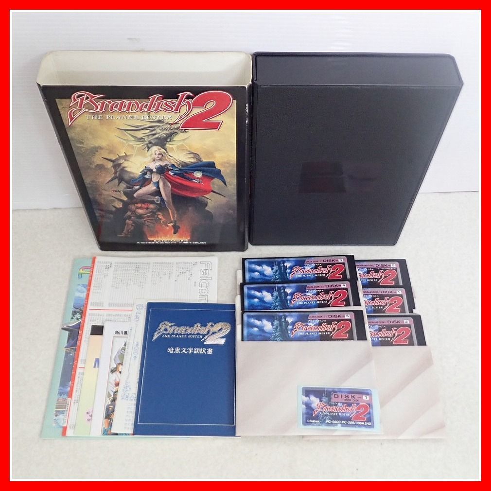 PC-9801 ブランディッシュ 5インチFD 現状品 中古PC98☆日本