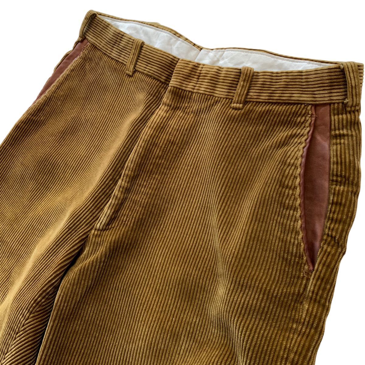 90's USA製 ORVIS 太畝コーデュロイパンツ ブラウン W31 L29 ヴィンテージ オールド オービス ハンティング フィッシング アウトドア