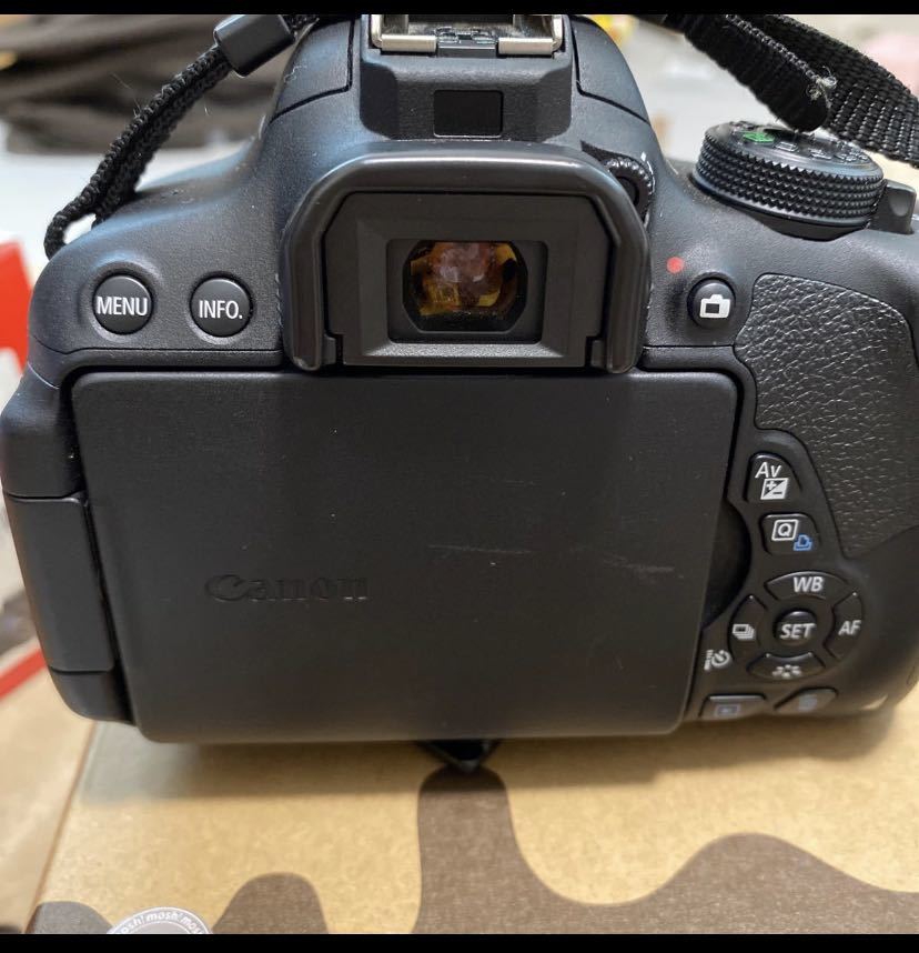 Canon EOS kiss x7i 一眼レフカメラ スマホ転送 シングルレンズ Canon