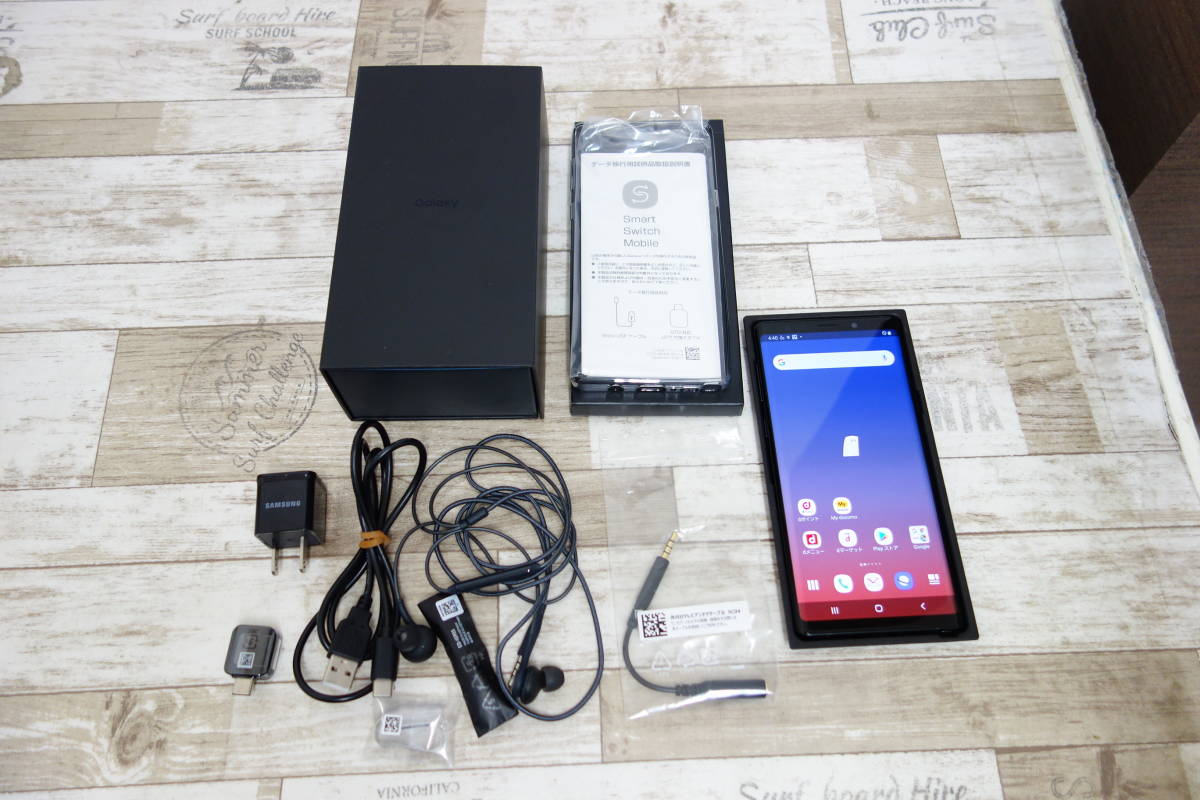 良品 docomo SC-01L Galaxy Note9 SIMロック解除済 Samsung Galaxy