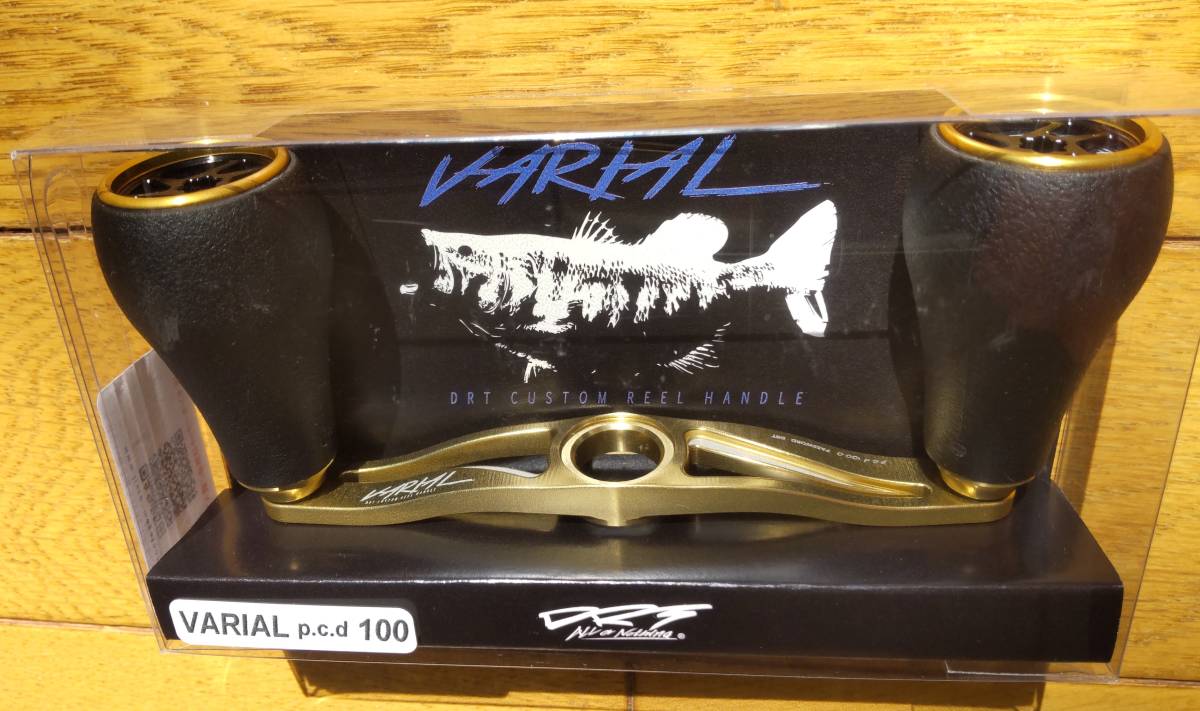 バサクラ限定】DRT VARIAL 100 GOLD / CALFORM GOLD バリアル ハンドル