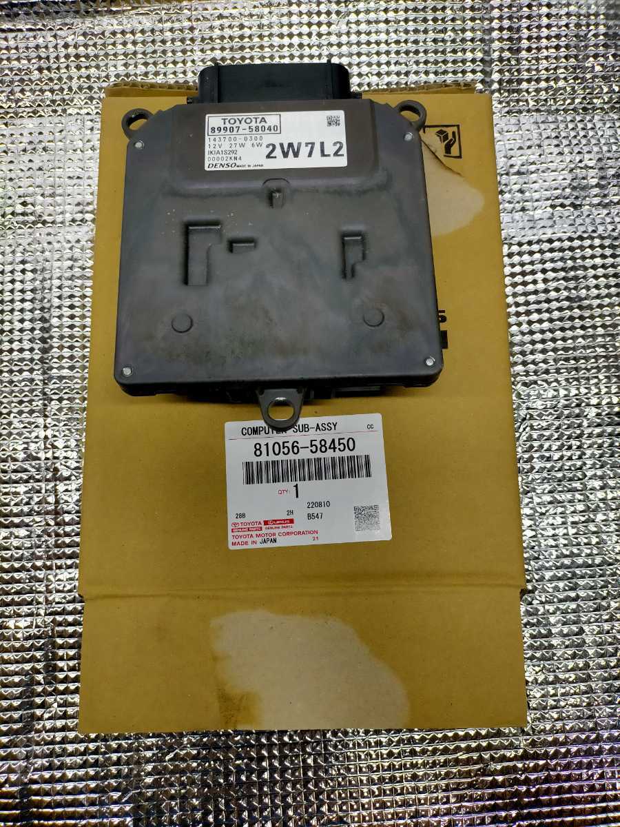 【品質保証，定番】 トヨタ純正 ヴェルファイア 30系 後期 左LED ヘッドライトコンピューター 品番89907-58040/81056-58450(ヘッドライト)｜売買されたオークション情報、yahooの商品情報をアーカイブ公開 - オークファ トヨタ用