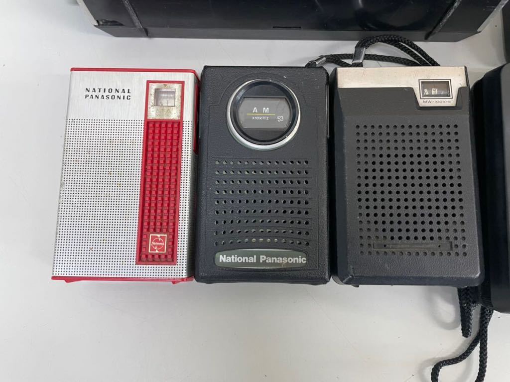 ジャンク品 NATIONAL RF-858/ T-801D/ R-1031/R-1028/SONY TFM-3770