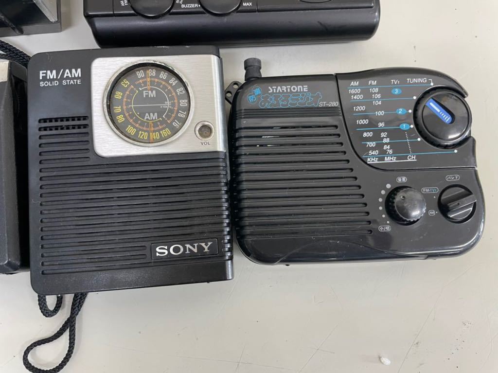 ジャンク品 NATIONAL RF-858/ T-801D/ R-1031/R-1028/SONY TFM-3770