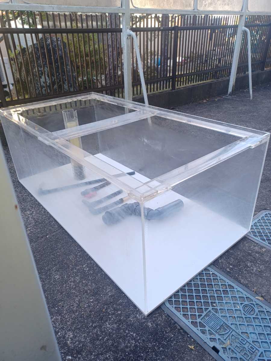 お買い得 宮城仙台！引取希望！1200×600×450アクリルOF水槽！中古 近場