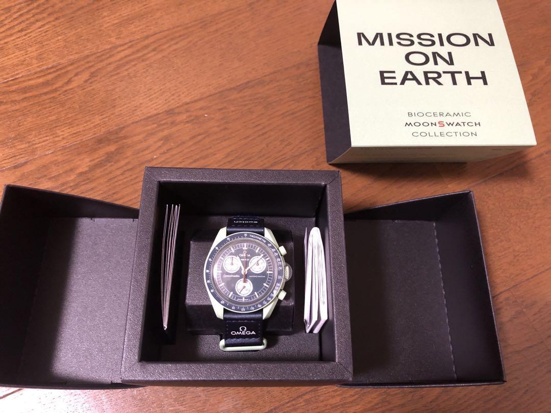 新品・未使用】Omega × Swatch Mission on Earth オメガ×スウォッチ