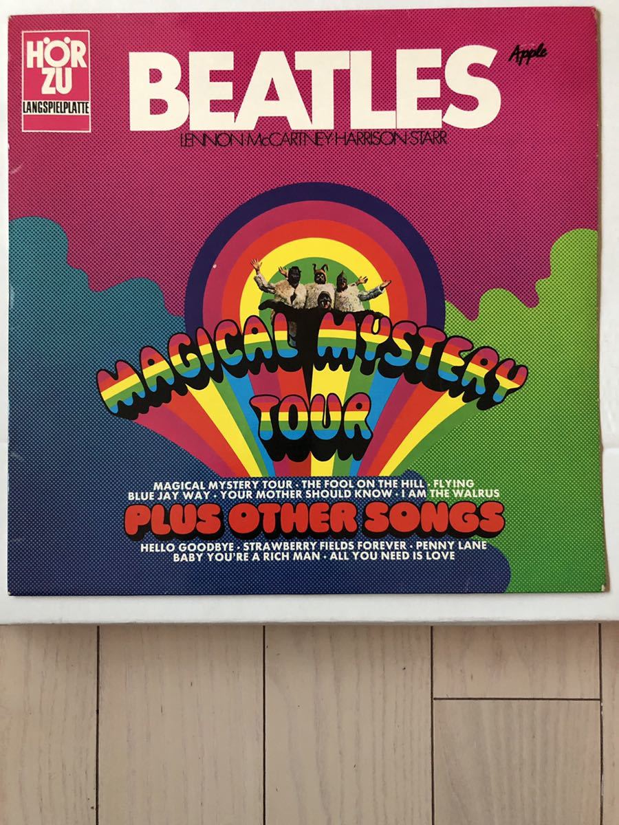 最安値，安い ビートルズ ドイツ盤LP マジカル ミステリー ツアー(MAGICAL MYSTERY TOUR)｜売買されたオークション情報、yahooの商品情報をアーカイブ公開 - オークファン B