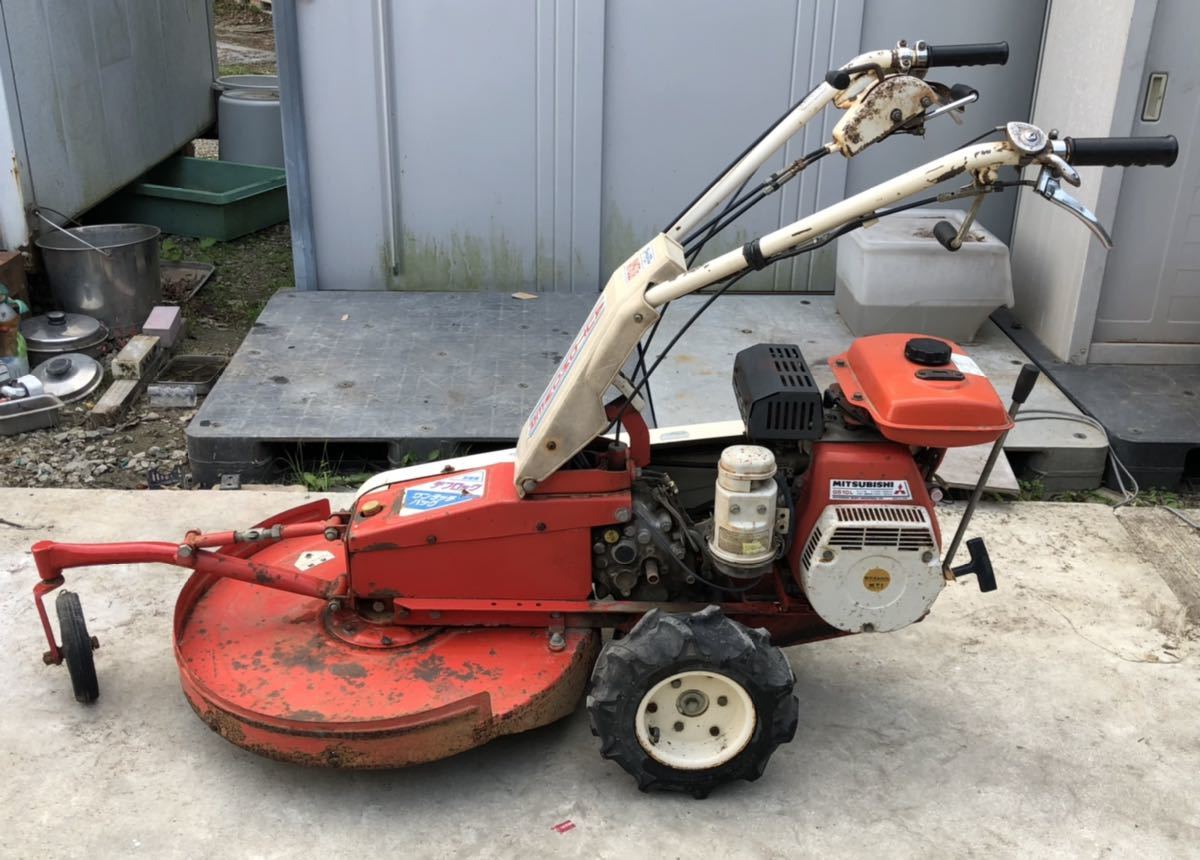 ジャンク オーレック オートモア AM60B 自走式 草刈機 三菱 G510L OREC 