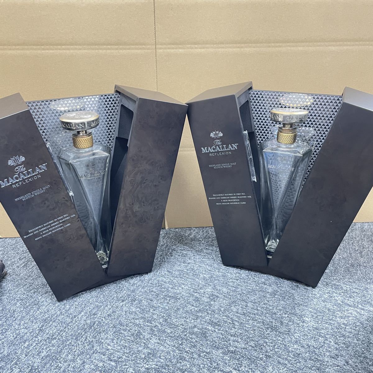 The Macallan Reflexion 空箱 Macallan Reflexion Single Malt Scotch