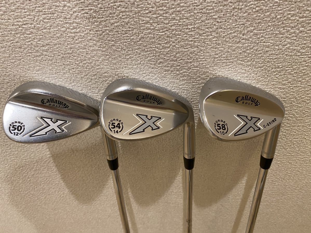 キャロウェイ X forged ウェッジ 3本セット 50度 54度 58度 キャロウェイ X forged ウェッジ 3本セット 50度 54度 58度