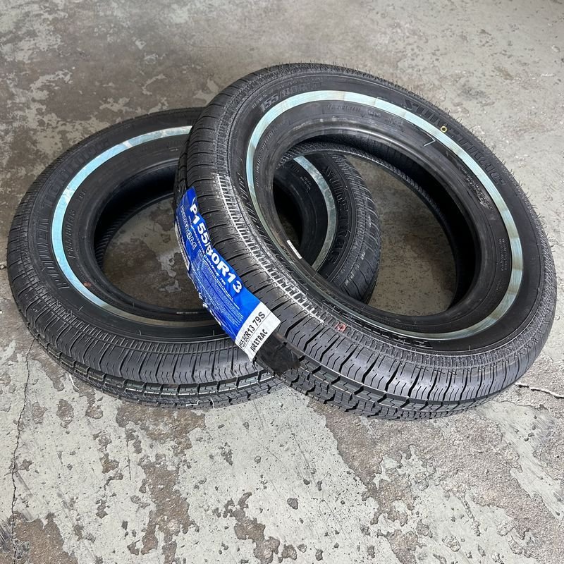 車 SURETRAC シュアトラック ホワイトリボン タイヤ 175/70R14