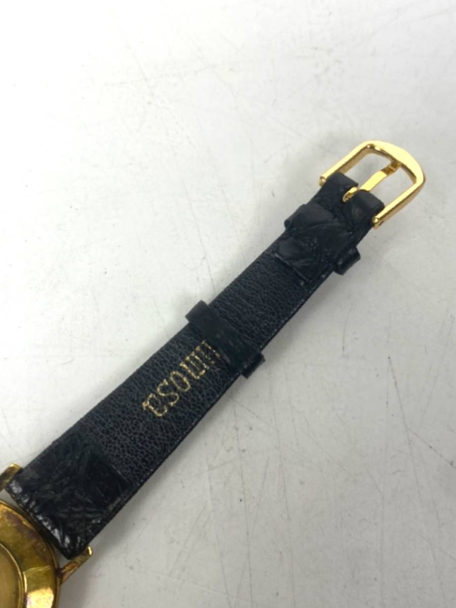 OMEGA オメガ 手巻き レディース 腕時計 ゴールド文字盤 ラウンド
