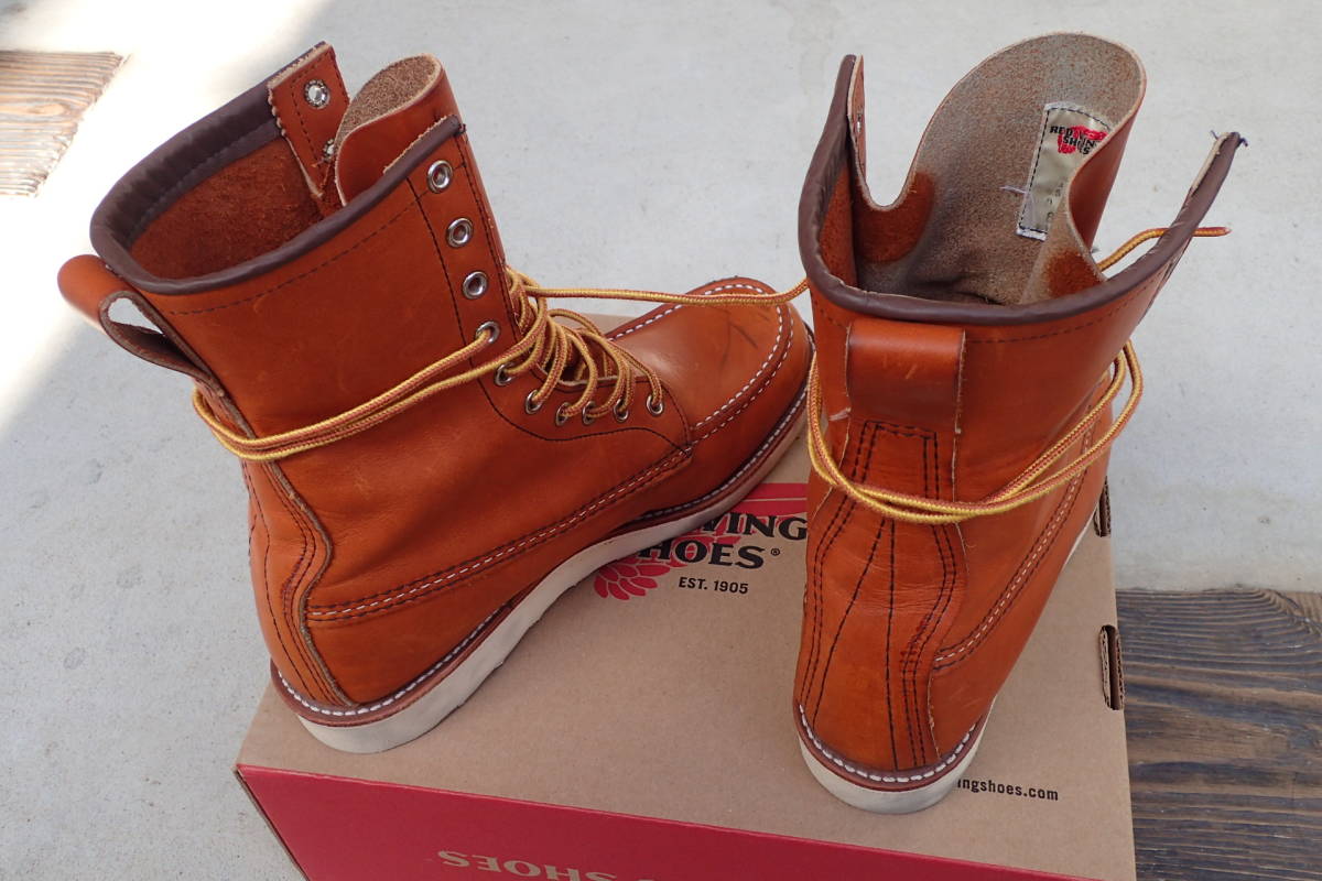 箱付 現行モデル◇REDWING レッドウィング ブーツ 877 8インチ 