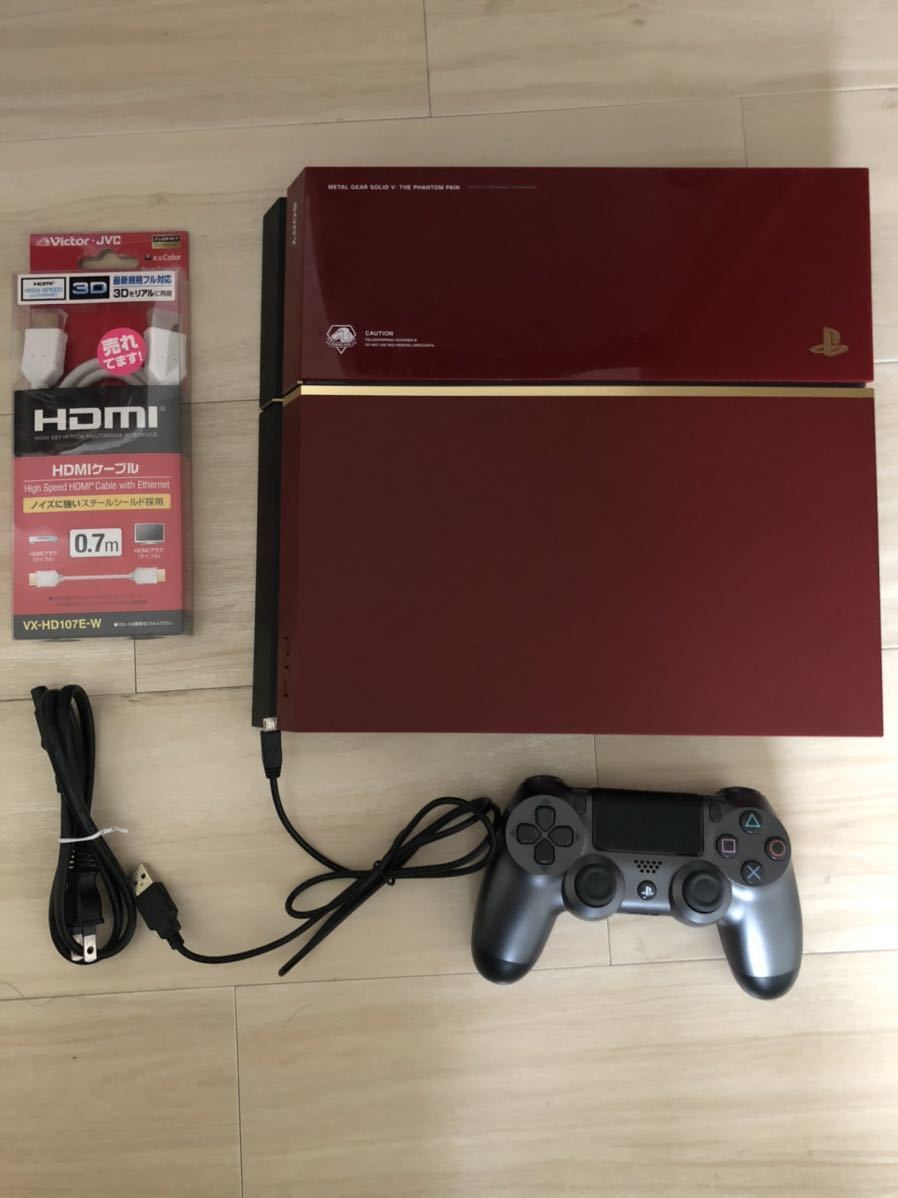 PlayStation 4 メタルギアギアソリッド5 リミテッドパック 500GB METAL