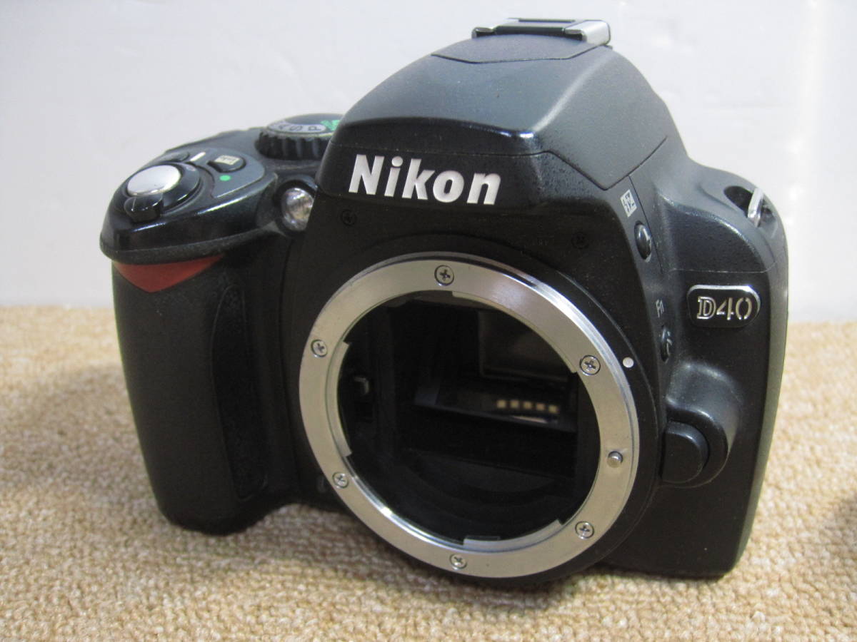 △NIKON△D40 ニコン デジタル一眼レフ カメラボディ レンズ NIKON 18