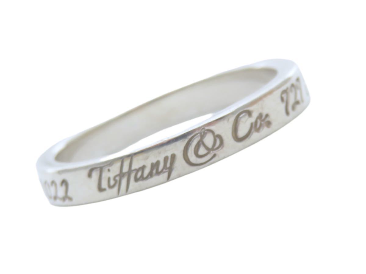1円 TIFFANY＆Co ティファニー ノーツ ナロー ニューヨーク SV925