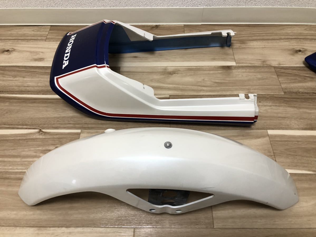 CBX400F 青白 オリジナル 塗り替えなし 外装セット 当時物 純正 国内1 