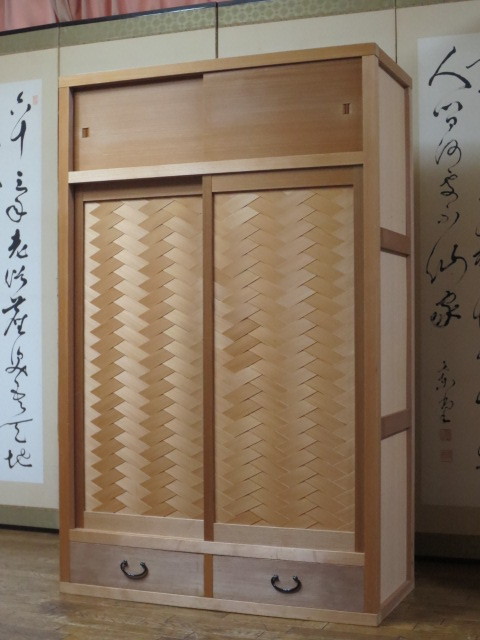 逸品 置水屋 水屋道具 杉 無垢材 Yahoo!オークション - 高級 網代引戸