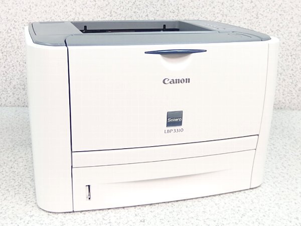 □※ 【高速印字で書類の印刷に!】Canon A4レーザープリンター LBP3310