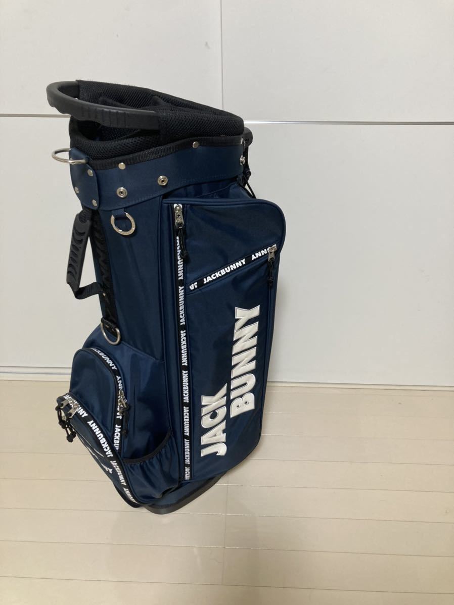 Jack Bunny!! by PEARLY GATES ジャックバニーロゴデザインファスナー スタンドバッグ　キャディバック　_1