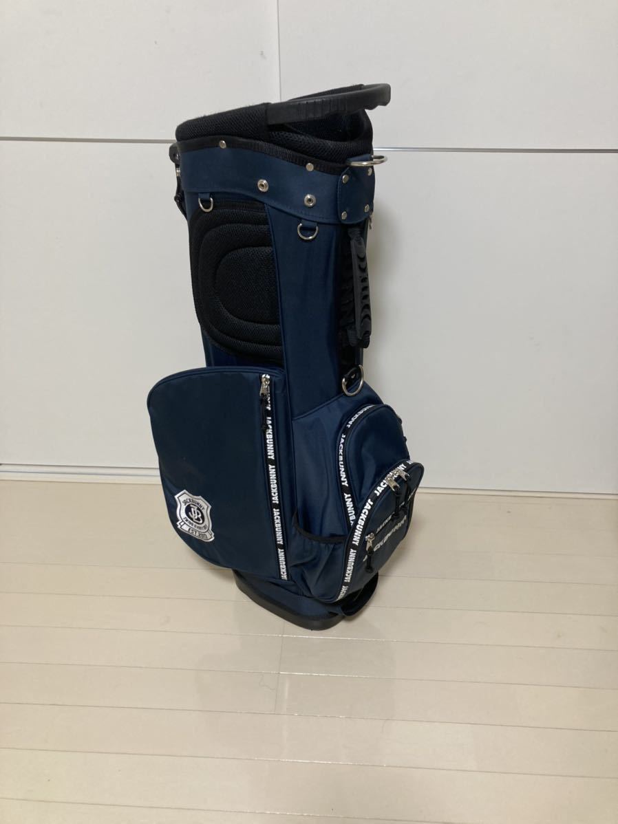 Jack Bunny!! by PEARLY GATES ジャックバニーロゴデザインファスナー スタンドバッグ　キャディバック　_2