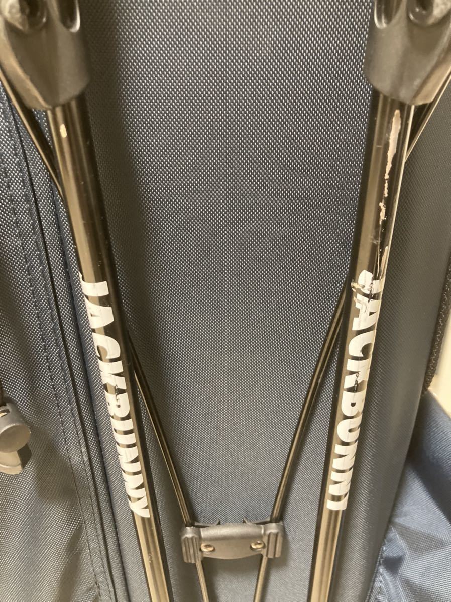 Jack Bunny!! by PEARLY GATES ジャックバニーロゴデザインファスナー スタンドバッグ　キャディバック　_6