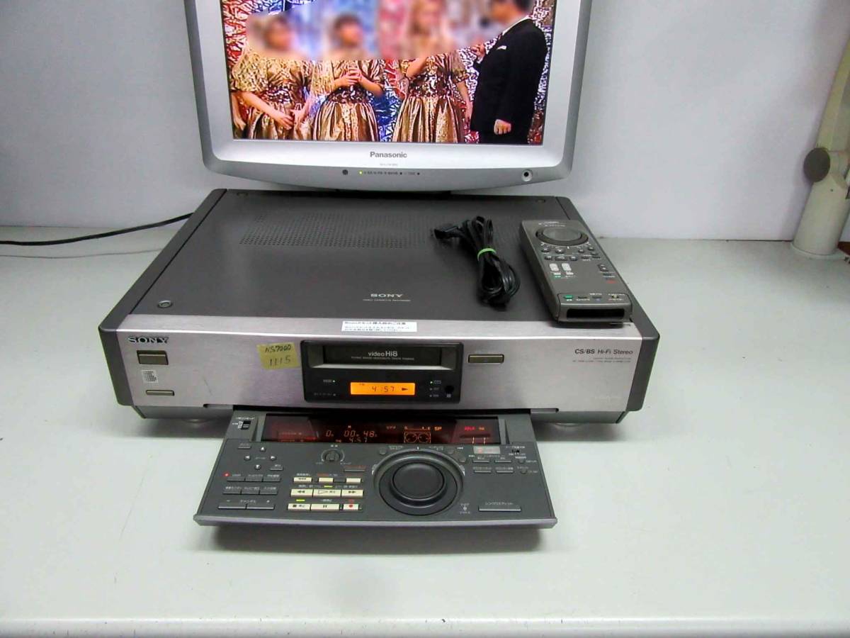 ★★高画質Hi8デッキ・EV-NS7000　修理済保証付中古動作美品 　i1115★★HST-1！ SONY 高画質Hi8デッキ・EV-NS7000 修理済保証付中古動作美品 修理済保証付中古動作品 i1112★★ i1067