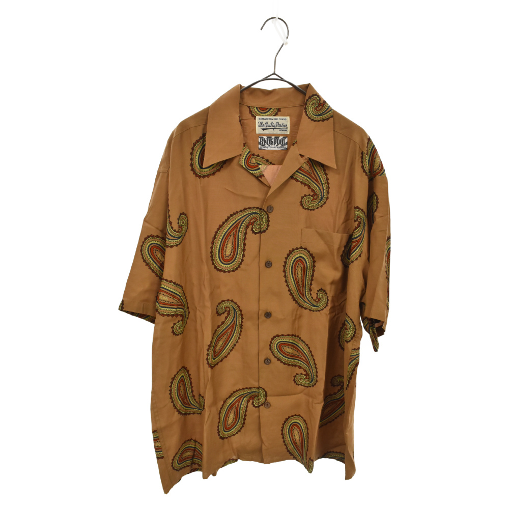 ワコマリア ×BUDSPOOL/舐達磨 HAWAIIAN SHIRT 舐達麻 アロハ