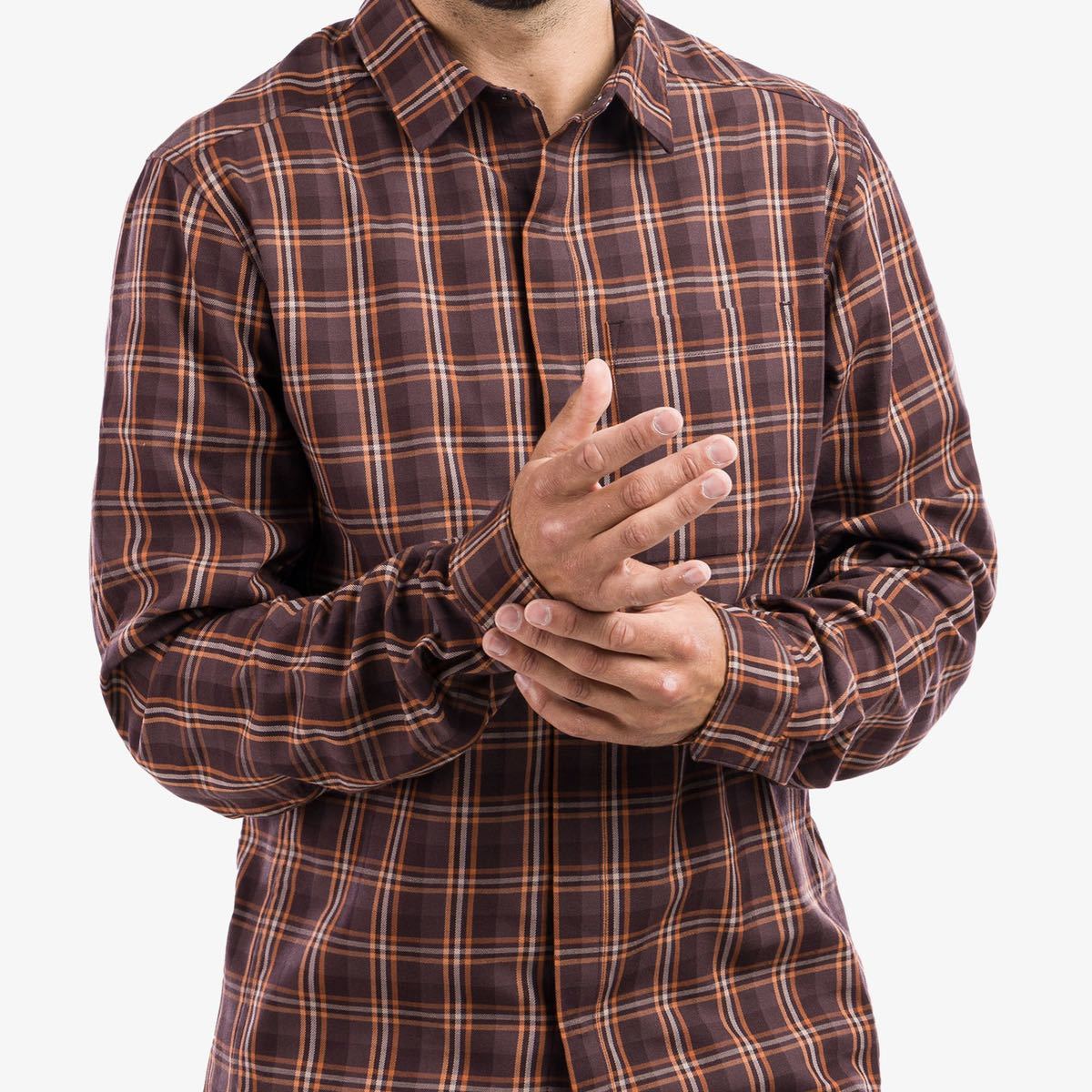 Arc'teryx Bernal Long Sleeve Shirt S チェックシャツ 長袖シャツ