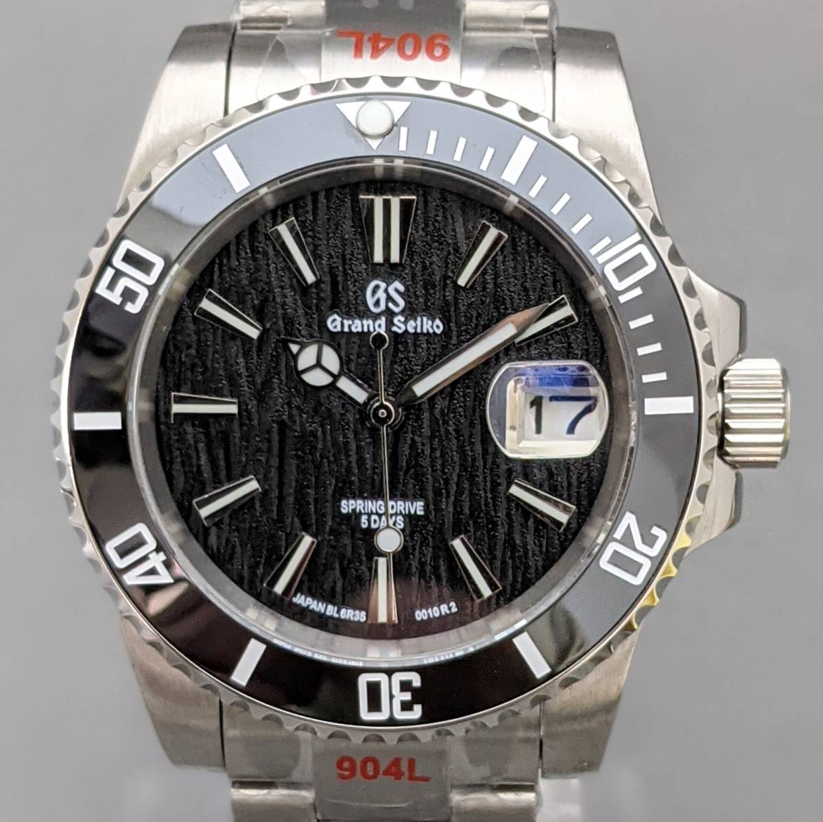 未使用 1円～ SEIKO MOD サブマリーナ オマージュ NH35A 機械式 自動巻 