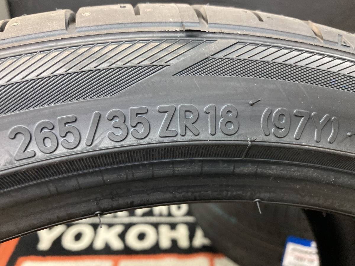 ◆【即納OK!!】2本セット◆2022年製造!◆265/35-18◆TOYO TIRES◆PROXES Sport◆プロクセススポーツ◆265/35R18 97Y◆横浜◆タイヤ交換