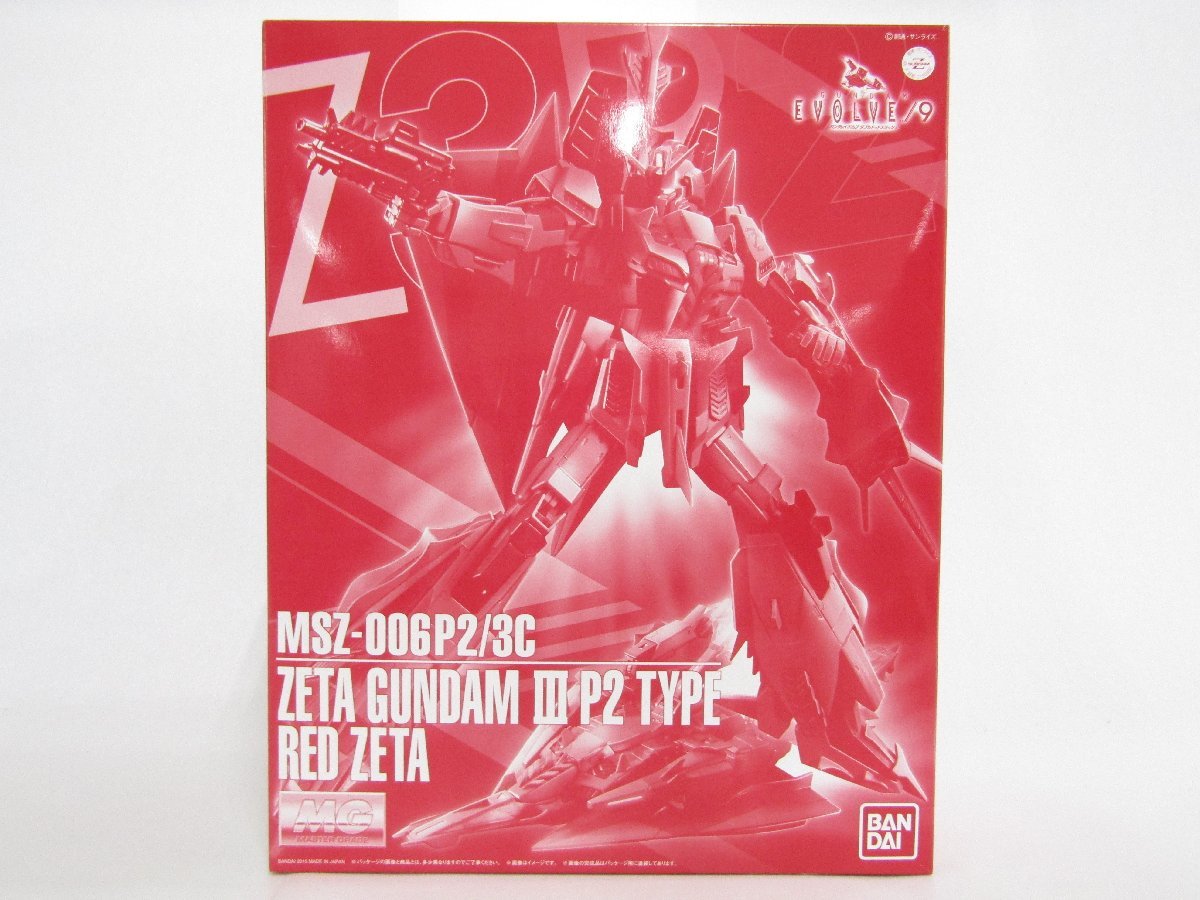 MSZ-006P2/3C Zガンダム3号機P2型 レッド・ゼータ （1/100スケール MG