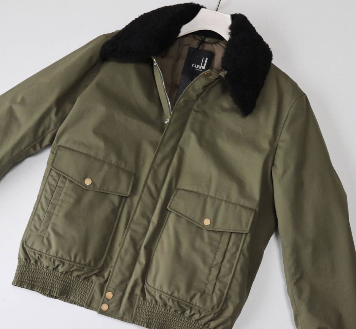 68,200円新品【dunhill ダンヒル】アビエーター ファー脱着可能 ダウン 