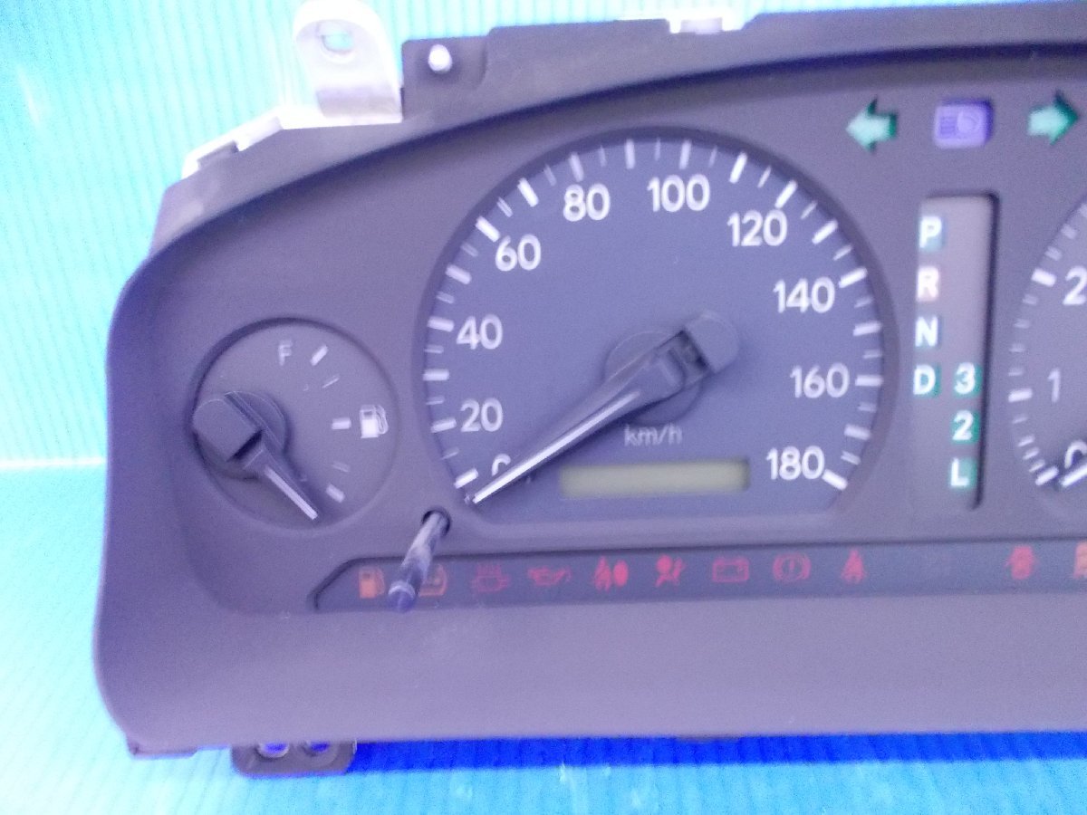 S【99】JZX100 マークⅡ ツアラーV 後期 純正 スピードメーター AT車 