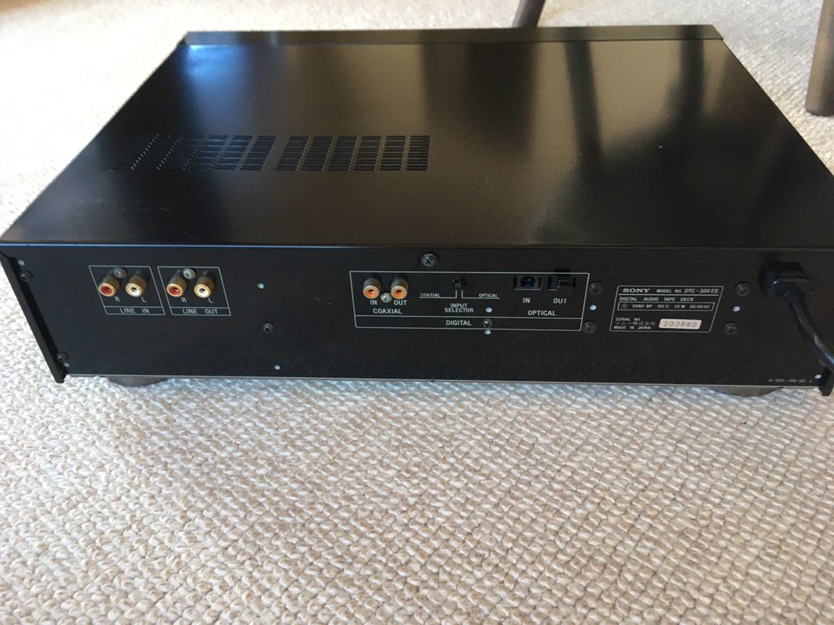 【ジャンク品】SONY DATデッキ DTC-300ES DATデッキ SONY DTC-300ES ソニー audio ジャンク品SONY Enjoy
