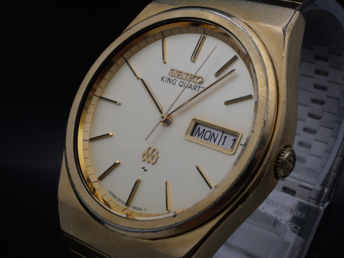 稼動品 SEIKO KING QUARTZ Ref 9723-8030 セイコー キング クォーツ