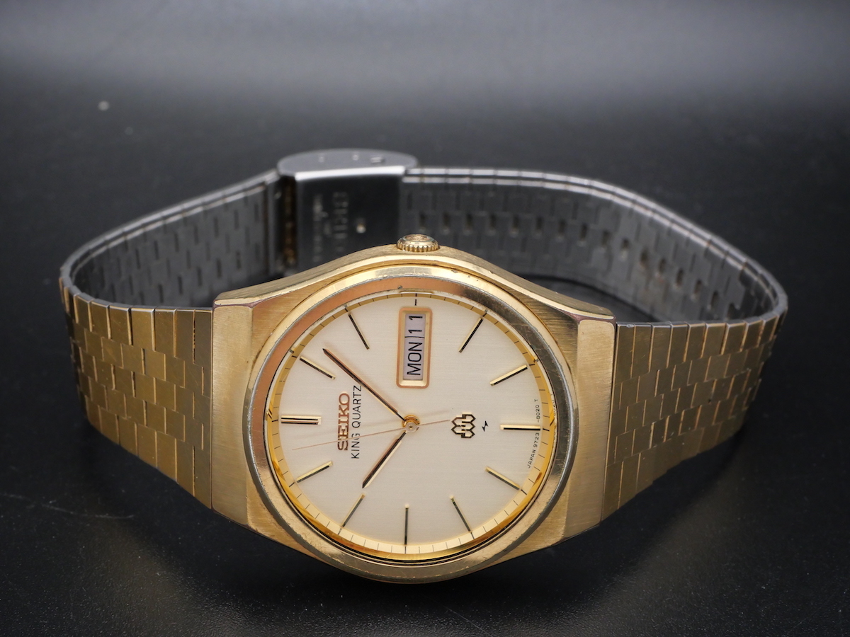 稼動品 SEIKO KING QUARTZ Ref 9723-8030 セイコー キング クォーツ