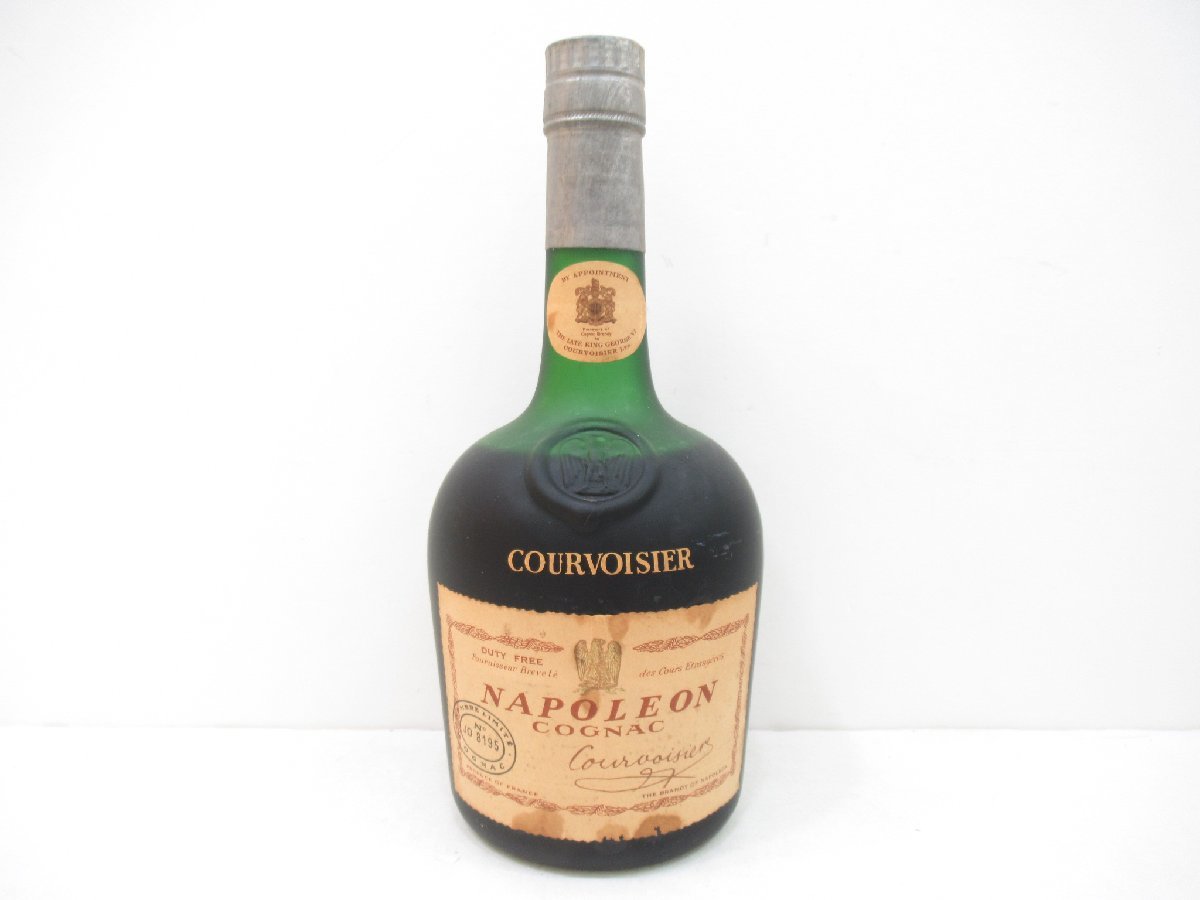 【定番人気，SALE】 古酒 COURVOISIER クルボアジェ NAPOLEON ナポレオン 旧 COGNAC BRANDY コニャック ブランデー 700ml 少々難あり 未開栓 T33001G-S(クルボアジェ)｜売買されたオークション情報、yahooの商品情報をアーカイ コニャック