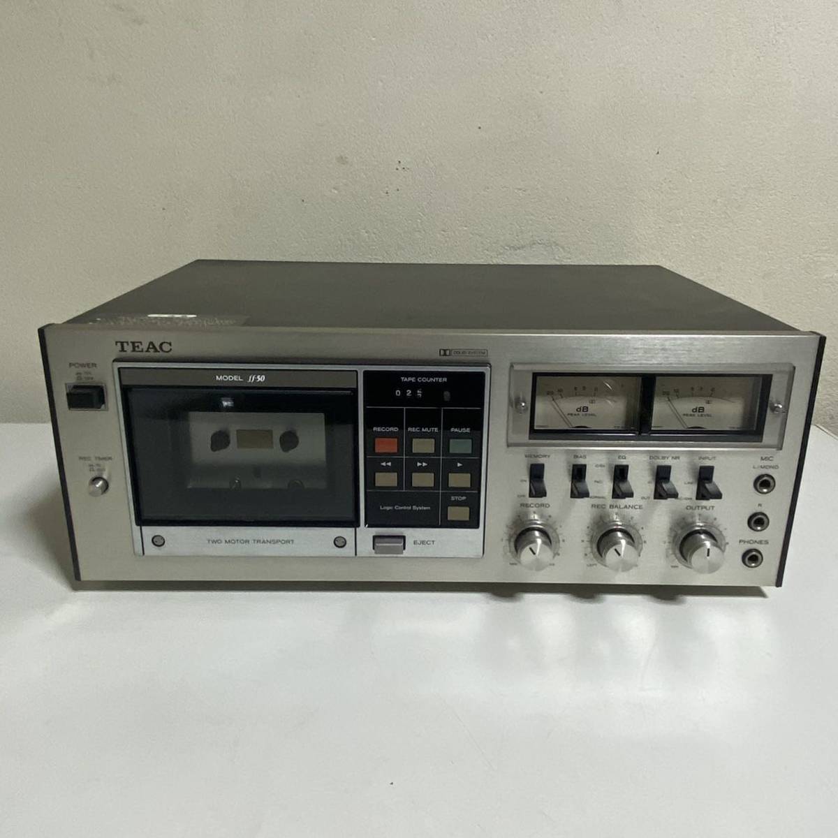 安い，定番 通電確認済み TEAC / ティアック STEREO CASSETTE DECK ステレオ カセット デッキ ff-50 1978年製 長期保管品 オーディオ機器(一般)｜売買されたオークション情報、yahooの商品情報をアーカイブ公開 - オ 一般