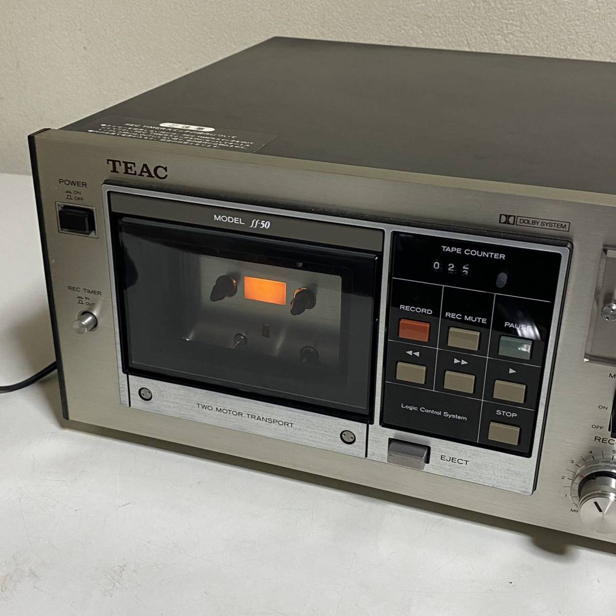 売切り！通電確認済み TEAC / ティアック STEREO CASSETTE DECK