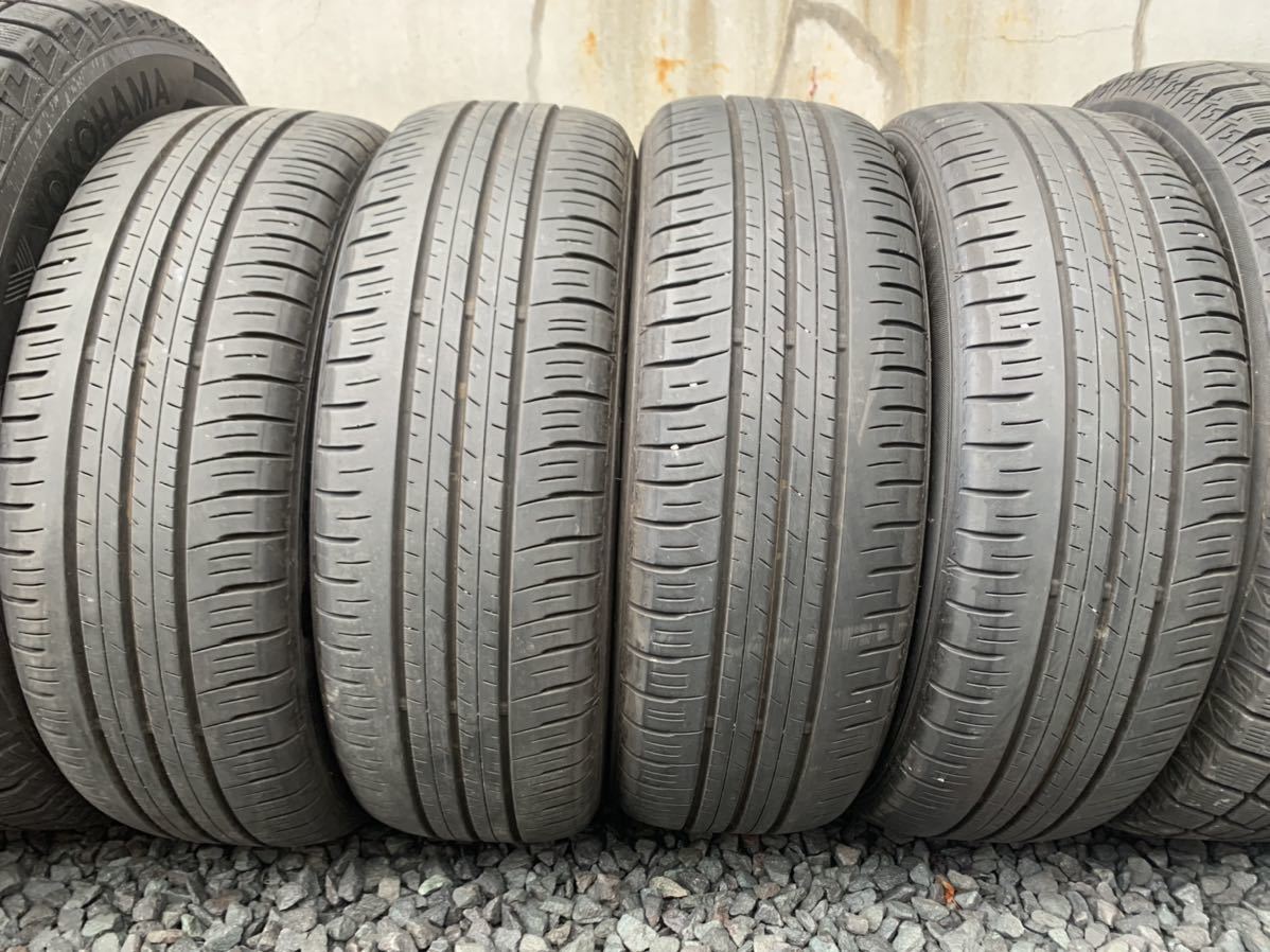 バリ溝 夏タイヤ4本セット ダンロップ エナセーブ EC300+ 185/60R15