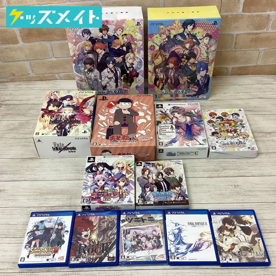 激安大特価，最新作 ジャンク品 PSVITA ソフト 各種 まとめ売り うたプリ Fate おそ松さん トトリのアトリエ Plus ネプテューヌ 薄桜鬼 ツキトモ 他(PS Vitaソフト)｜売買されたオークション情報、yahooの商品情報をア PS Vitaソフト